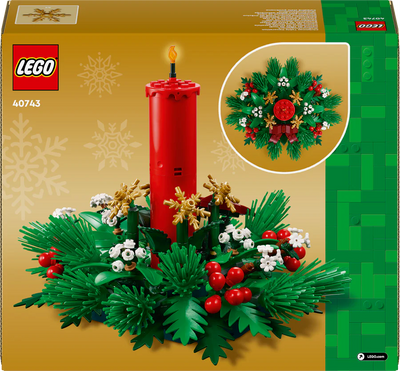 Lego City 40743 Christmas Table Decoration
