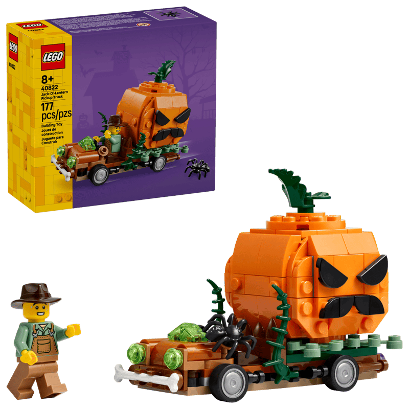 Lego Classic 40822 Jack O' Lantern Pickup Truck