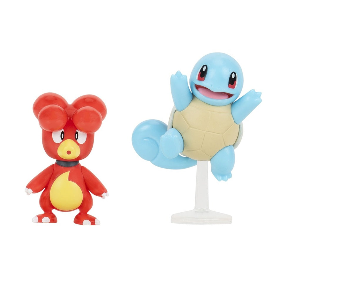 Pokemon Battle Figure Pack Magby / Squirtle