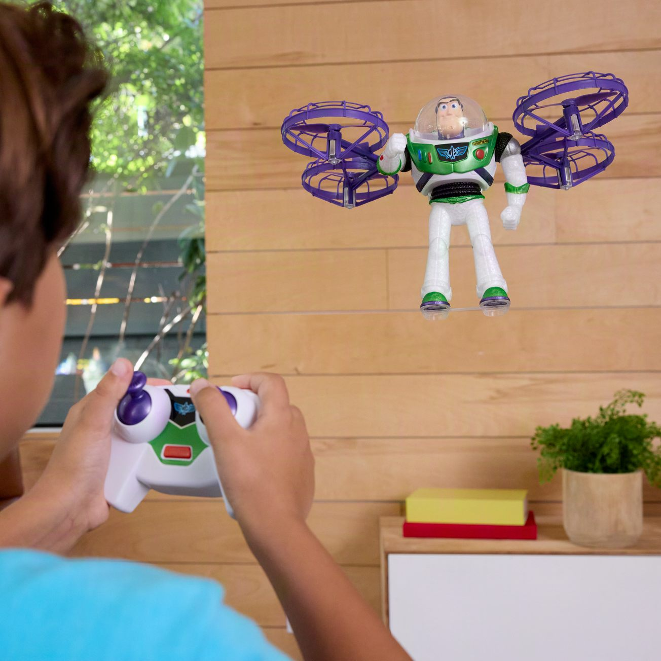 Disney Toy Story Buzz Lightyear Remote Control Flying