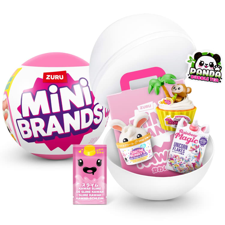 Mini Brands Kawaii Moving Minis Collectible Assorted