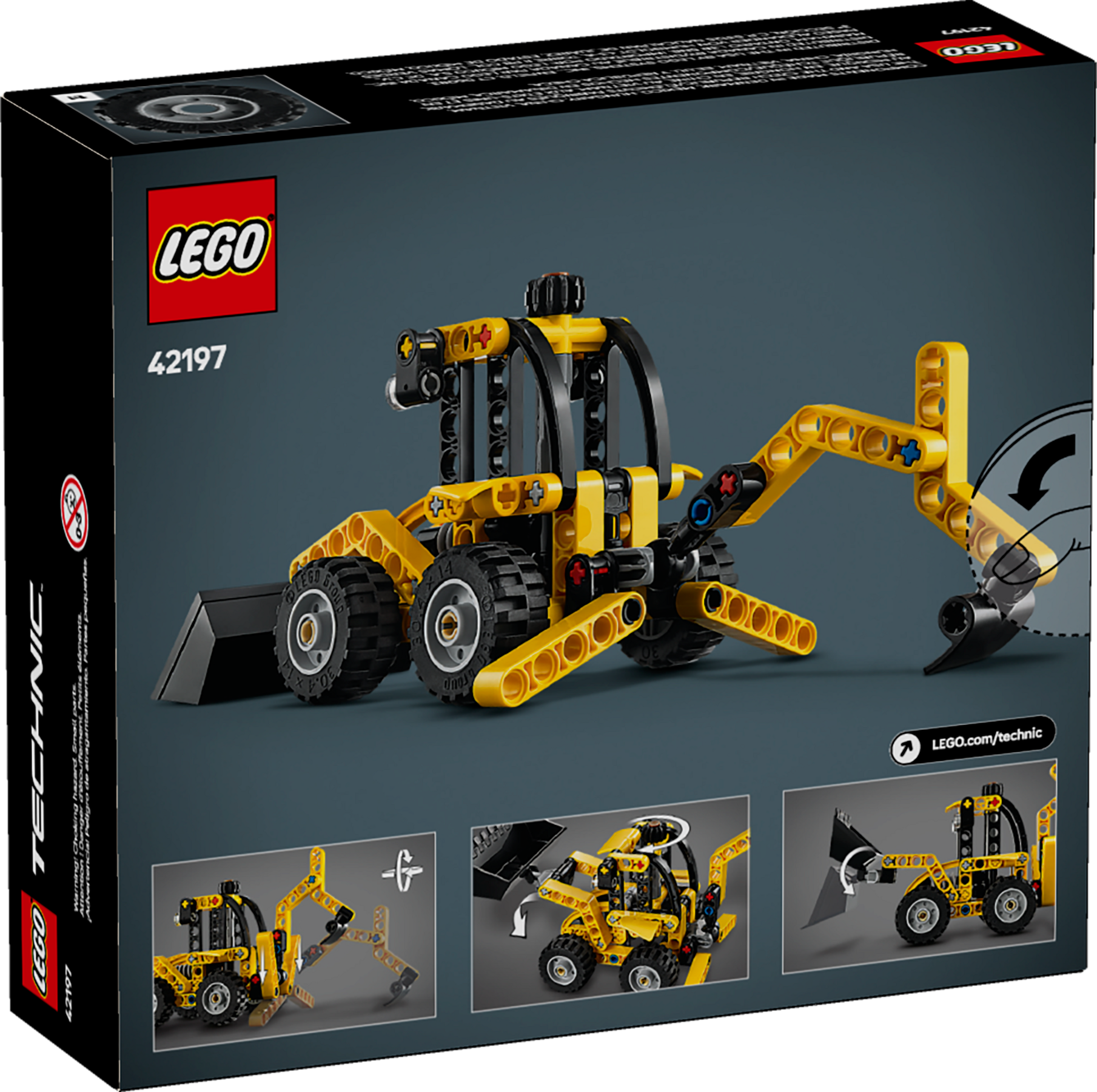 Lego Technic 42197 Back Hoe Loader