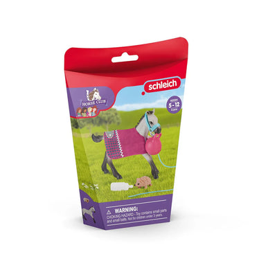 Schleich Horse Club 42534 Playful Foal And Accessories Set