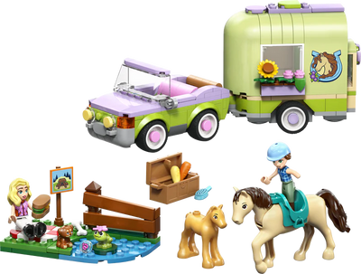 Lego Friends 42695 Horse And Baby Foal Trailer