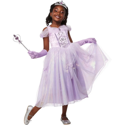 Princess Costume Purple 5-6 Years