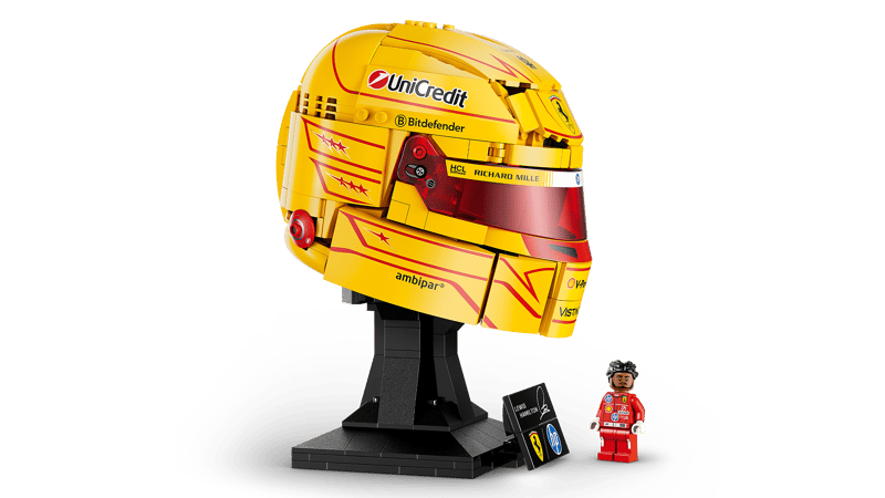 Lego Editions 43022 Scuderia Ferrari HP Lewis Hamilton Helmet