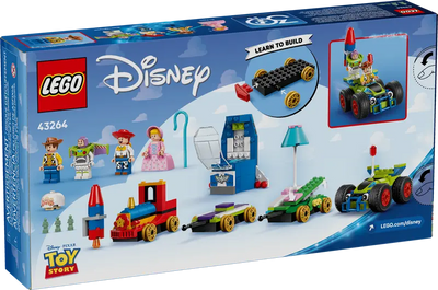 Lego Disney 43264 Toy Story Celebration Train And RC Car