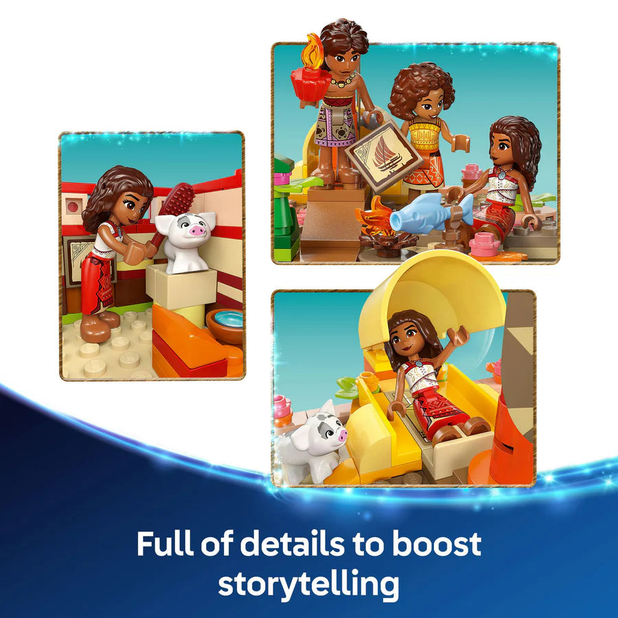 Lego Disney 43270 Moana's Adventure Canoe Set