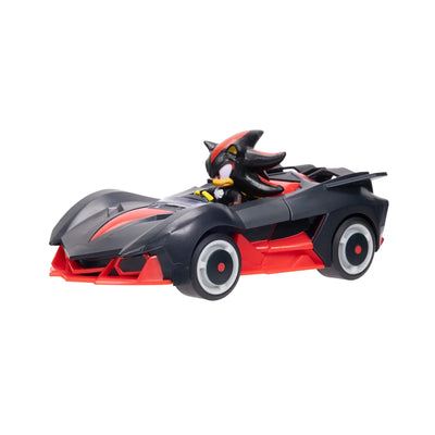 Sonic The Hedgehog Rev It Racers Vehicle and Figure Shawdow And Dark Reaper