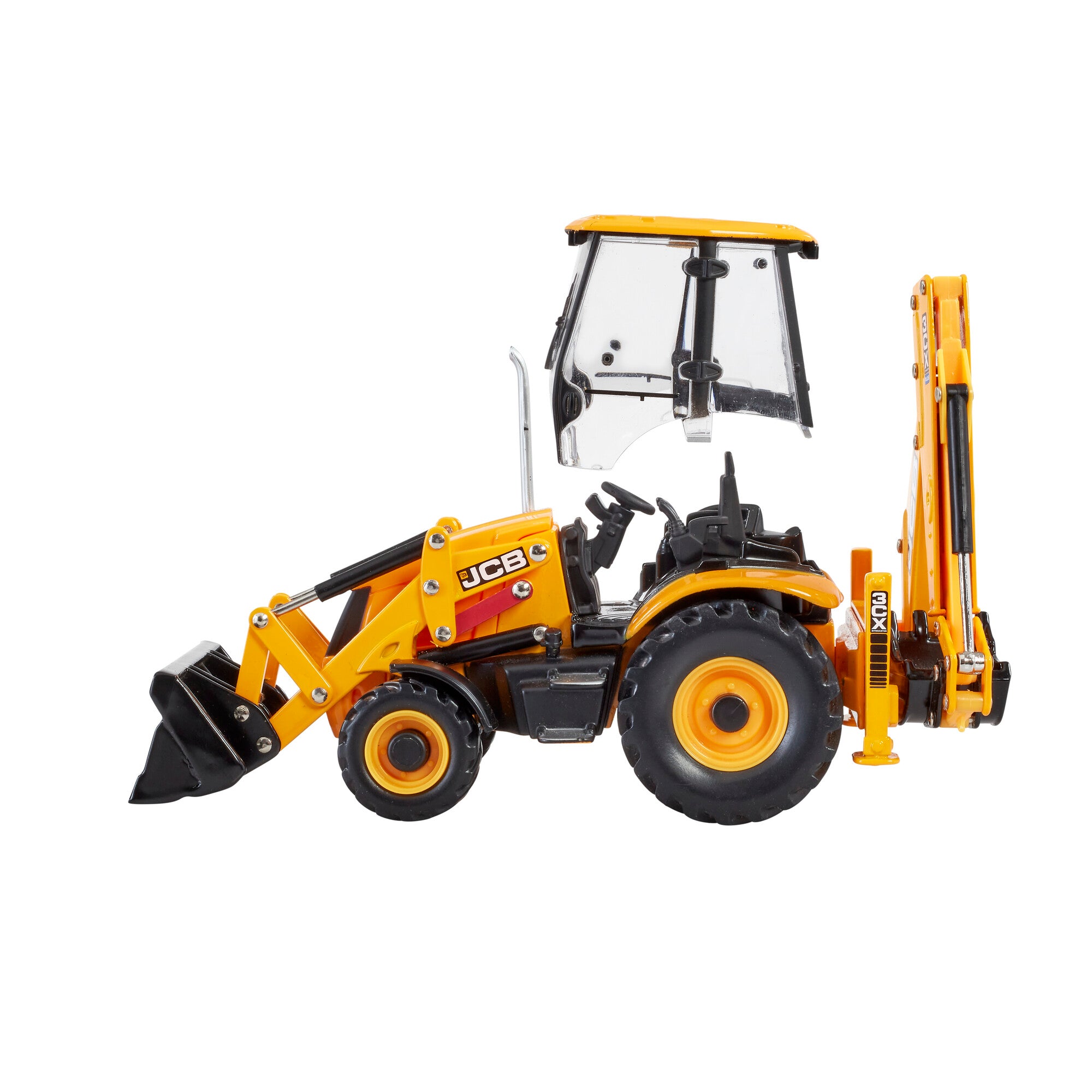 Britains JCB 3CX Site Master With Backhoe And Front Loader