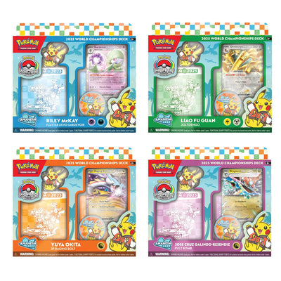 Pokemon TCG 2025 World Championship Deck Assorted