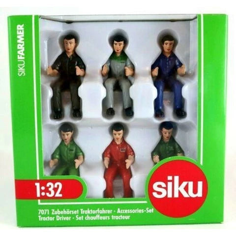 Siku Tractor Drive 6 piece Set 1:32