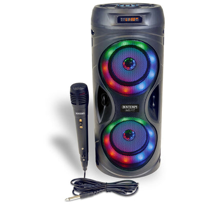 Bontempi Tech Wireless Speaker With Microphone And RGB Lights