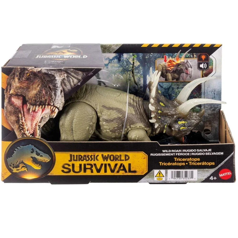 Jurassic World Dinosaur Wild Roar Triceratops