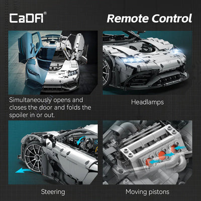 CaDA Mercedes Benz AMG ONE 1:8 Construction Set