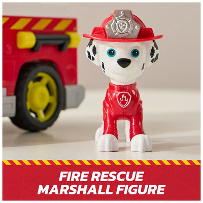 Paw Patrol Fire Rescue Vehicle Marshall With Fire Rescue Truck
