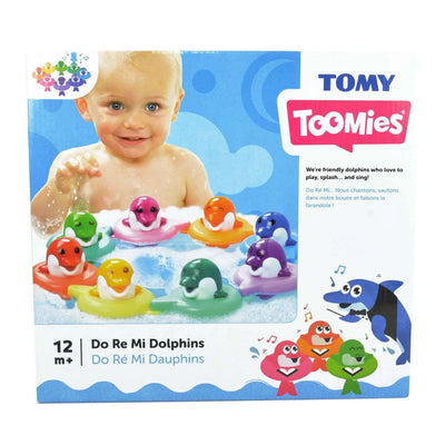 Tomy Toomies Do Re Mi Dolphins Bath Toy