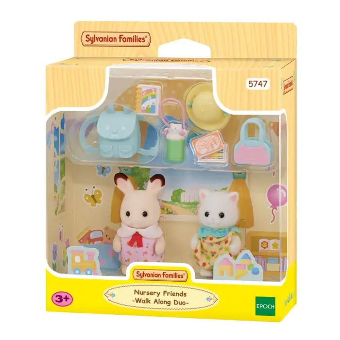 Sylvanian Families Nursery Friends Walk Along Duo