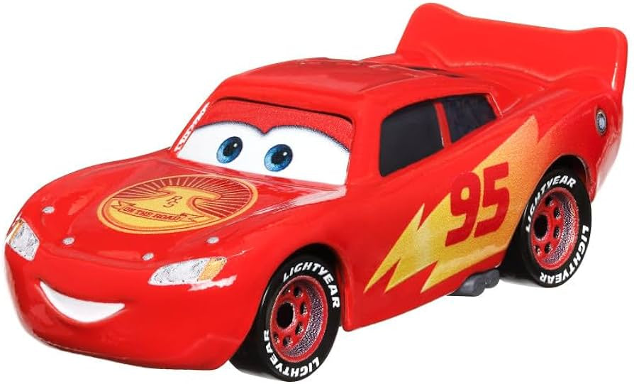 Disney Cars Die Cast Vehicle Road Trip Lightning McQueen