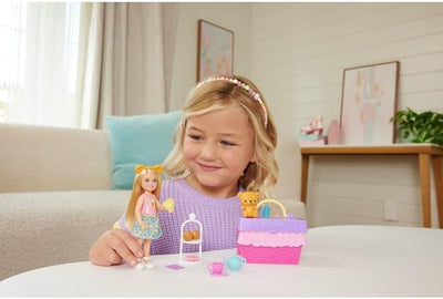 Barbie Club Chelsea Surprise Tea Party Picnic Doll And Accessories Playset