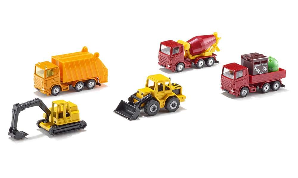 Siku 1:87 Vehicle 5pk Construction