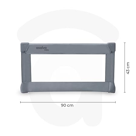 Asalvo Bed Rail 90cm Grey