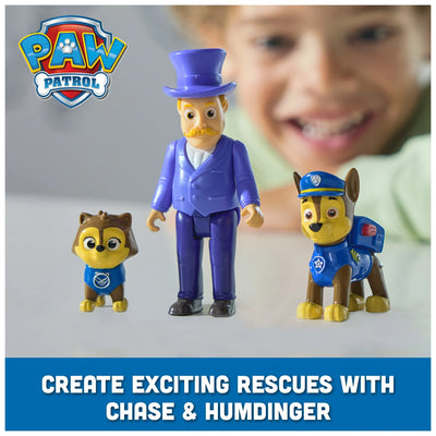 Paw Patrol Hero Pup Figure Pack Chase And Humdinger