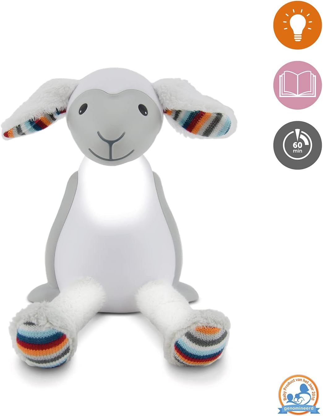 Zazu Nightlight And Reading Light With Auto Shut Off