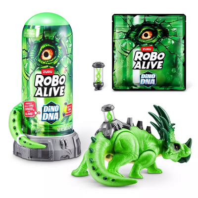 Robo Alive Dino DNA Light Up Helix Spine Dinosaur Assembley Set