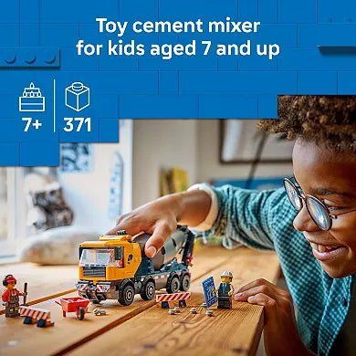 Lego City 60478 Cement Mixer truck