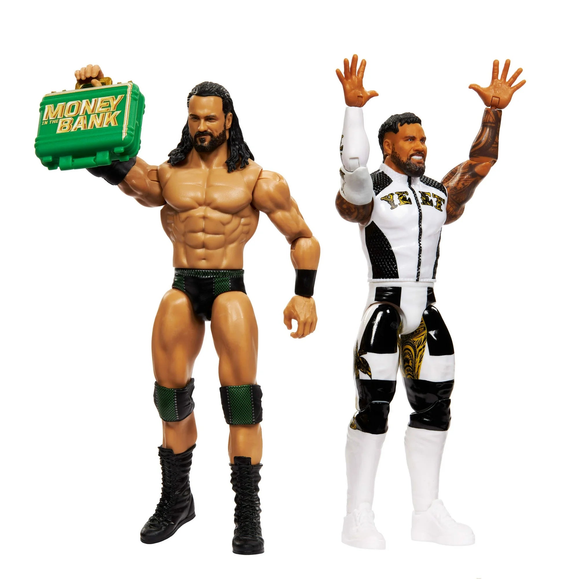 WWE Wrestling Figure Twin Pack Jey Uso vs Drew McIntyre