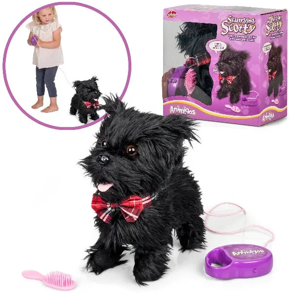 Scurrying Scotty Animated Walking Dog