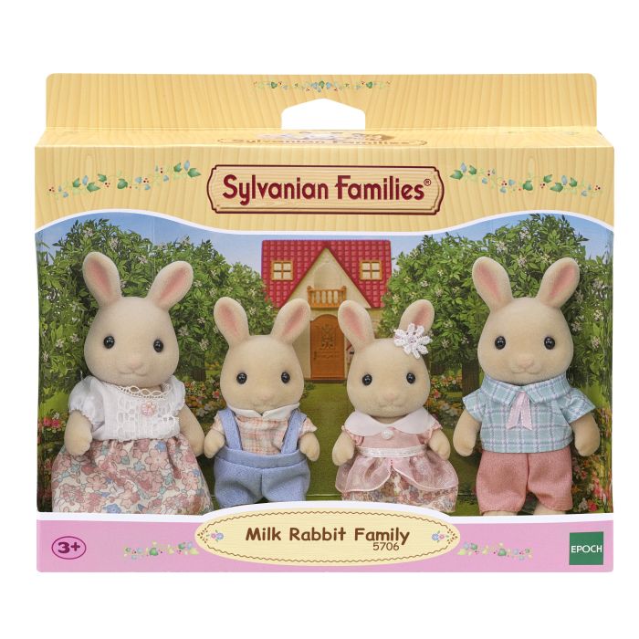 Sylvanian Families Milk Rabbit Family 5706