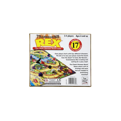 Tyrannosaurus Rex The Dinosaur Race Board Game