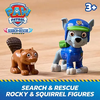 Paw Patrol Search And Rescue Rocky With Rescue Recycler