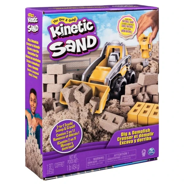 Kinetic Sand Dig N' Demolish Playset