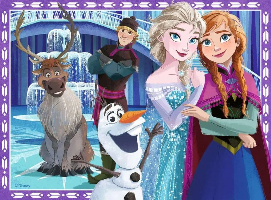 Disney Frozen 4 In A Box Jigsaw Puzzles