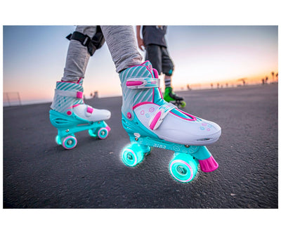 Yvolution Neon Combo Skates 2-5years Teal