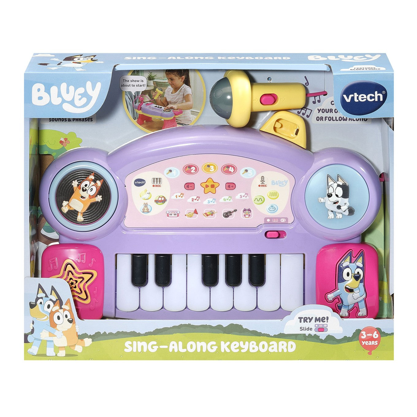 VTech Bluey Sing Along Keyboard