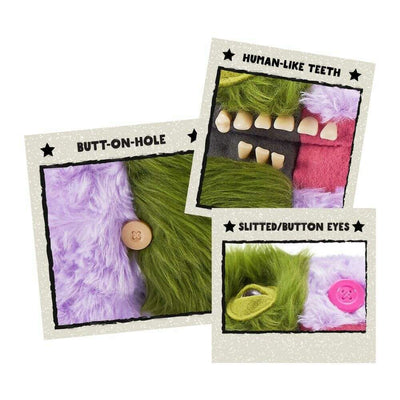 Fuggler Misfit Monsters 9" Funny Ugly Monster Soft Toy Captain Undergrin