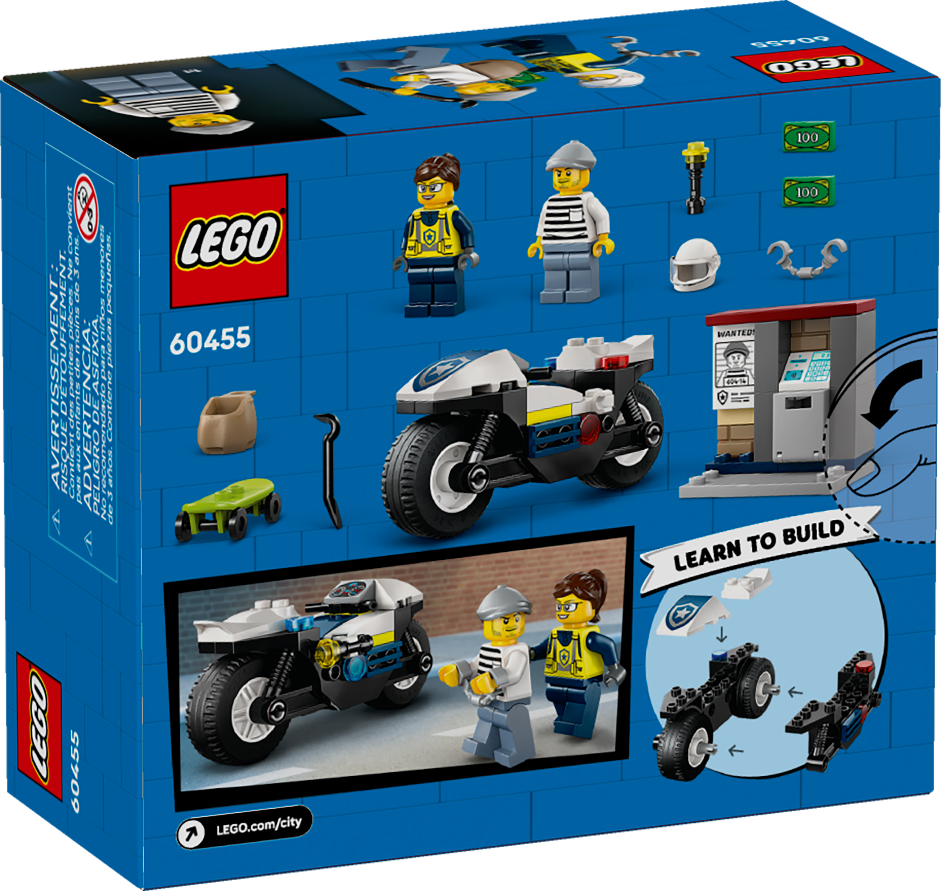 Lego City 60455 Police Motorcycle