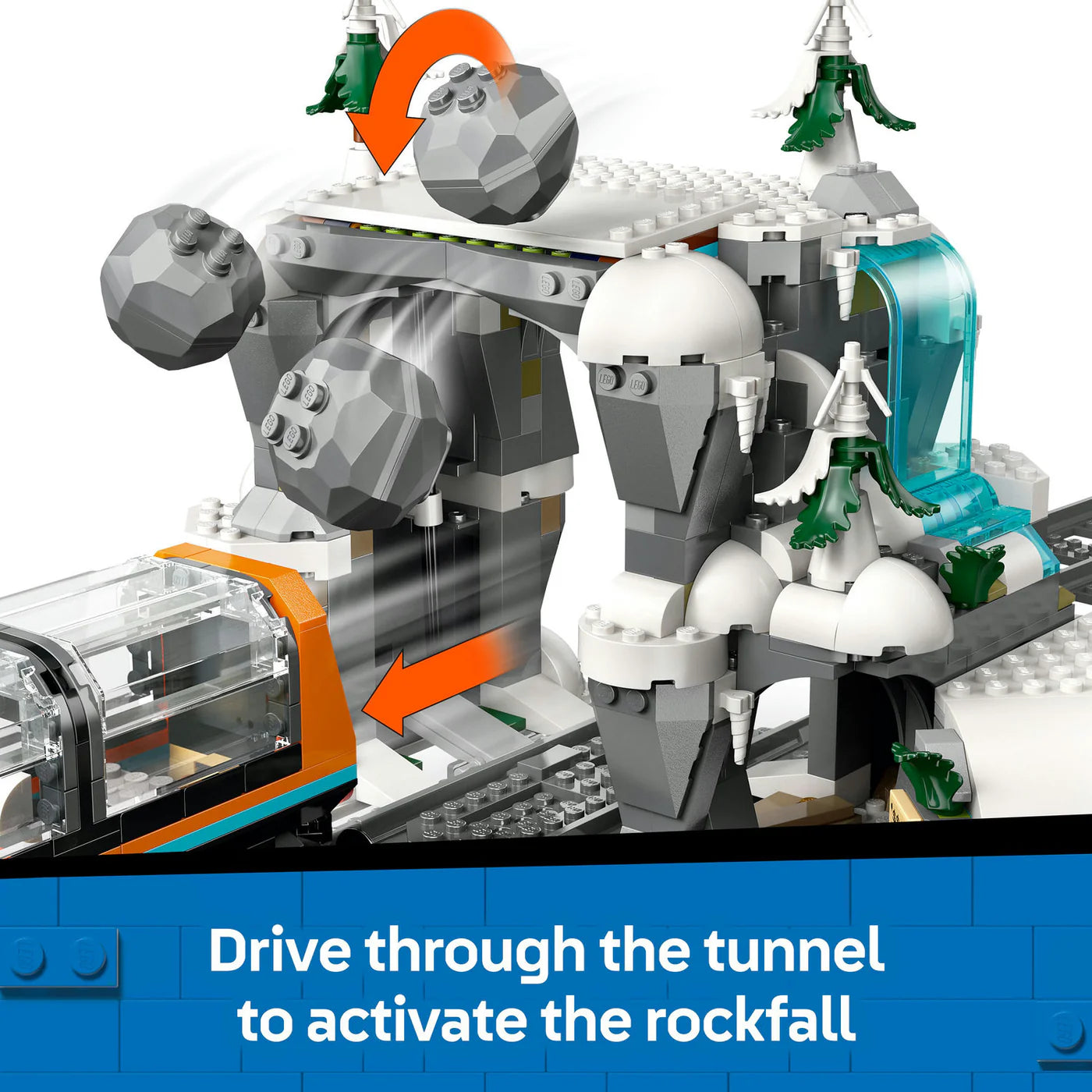 Lego City 60470 Explorer's Artic Express Train