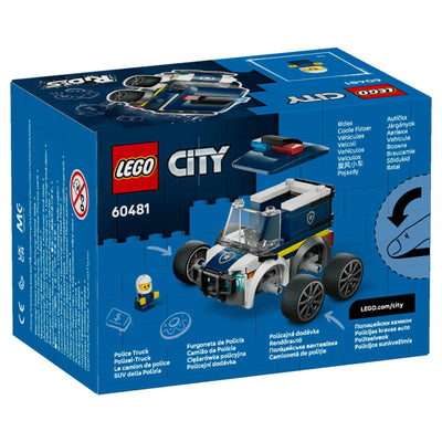 Lego City Rides 60481 Police Truck