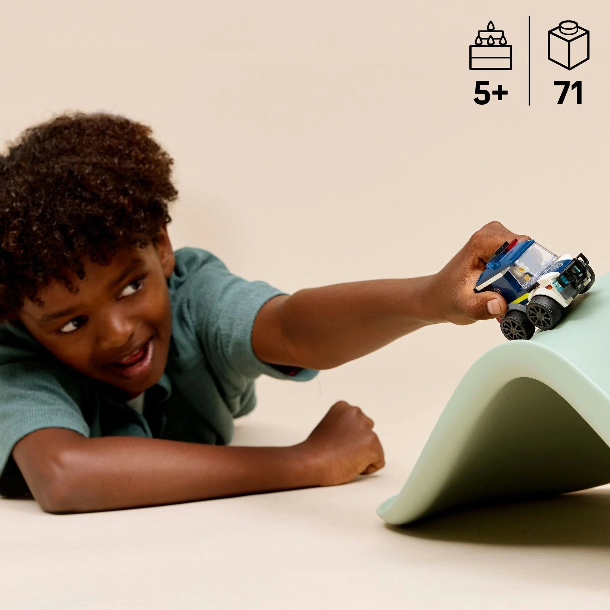 Lego City Rides 60481 Police Truck