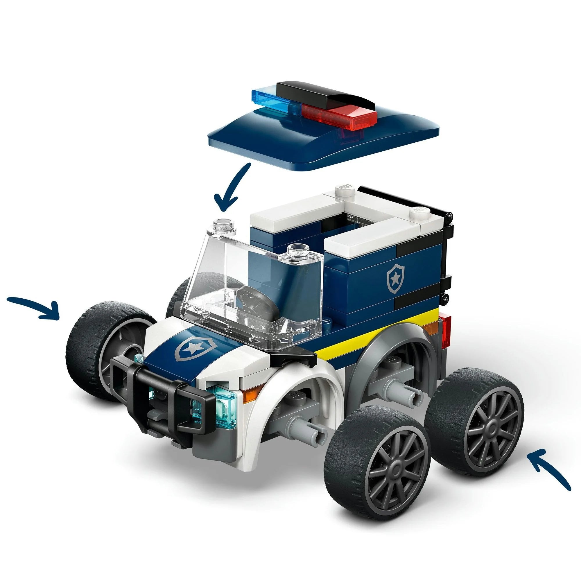 Lego City Rides 60481 Police Truck