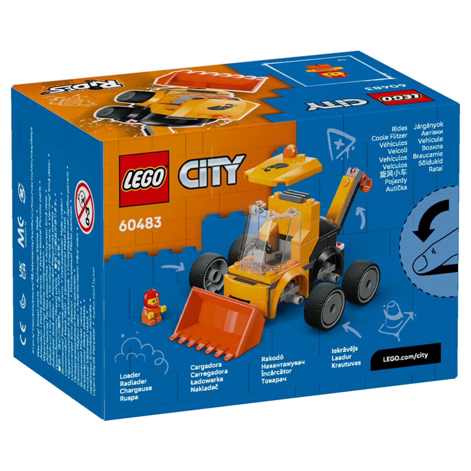 Lego City Rides 60483 Construction Loader