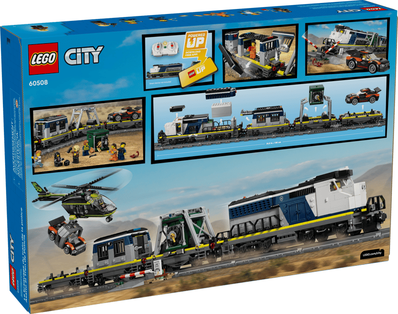 Lego City 60508 Police Train Heist