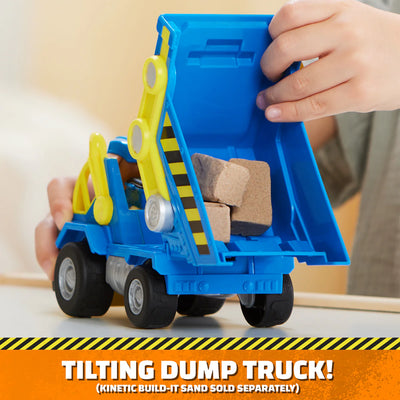 Paw Patrol Rubble And Crew Wheeler's Dump Truck Vehicle And Figure