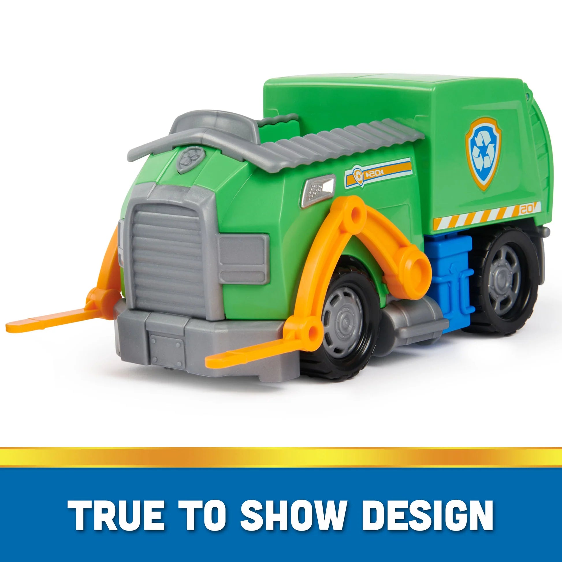 Paw Patrol Rocky Recycle Truck With Rocky Figure