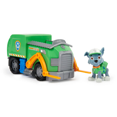 Paw Patrol Rocky Recycle Truck With Rocky Figure